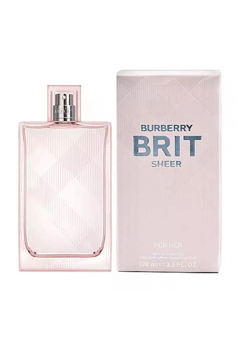 burberry brit sheer natural spray